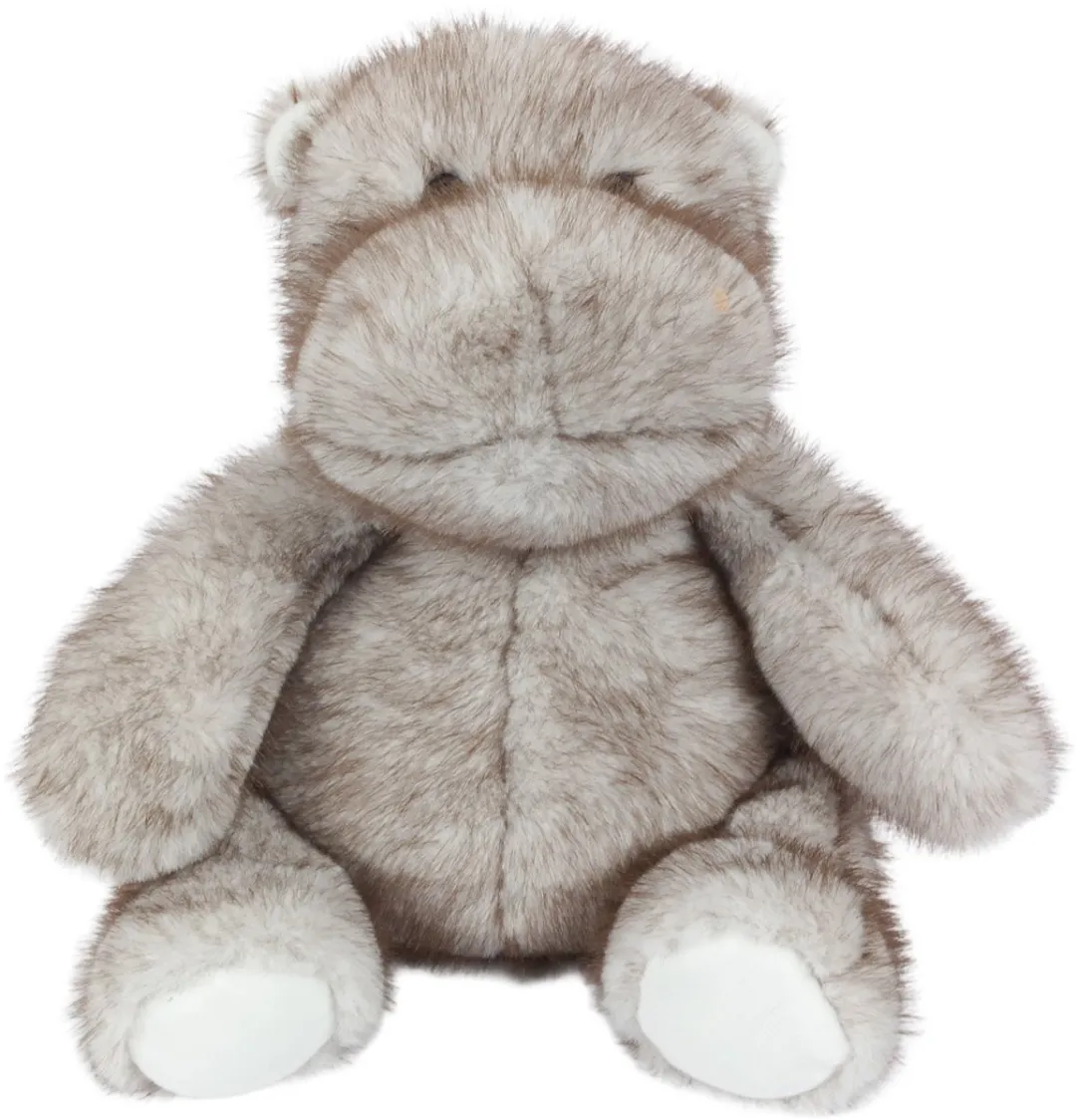 PIA Soft Toys Nijlpaard Knuffel - Grijs 22cm