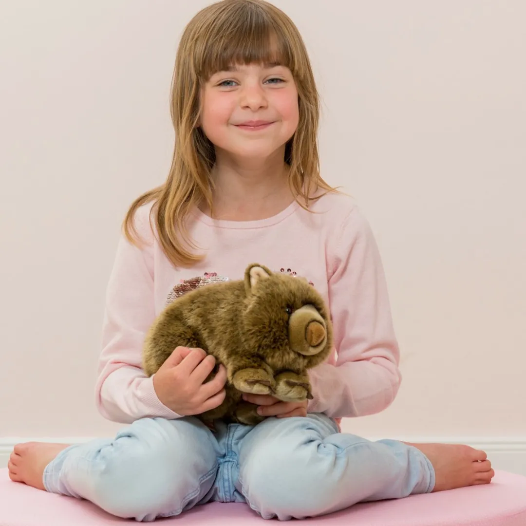 Teddy Hermann Wombat Knuffeldier - Bruin 26cm