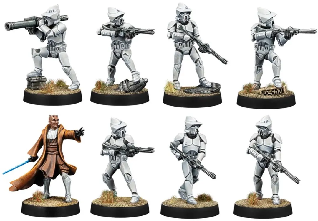 Atomic Mass Games Star Wars Legion SWQ135 ARF Troopers Unit - Ongeschilderd