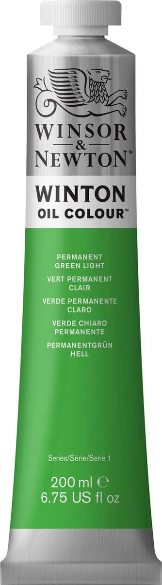Winsor & Newton Winton Olieverf Permanent Green Light 200ml