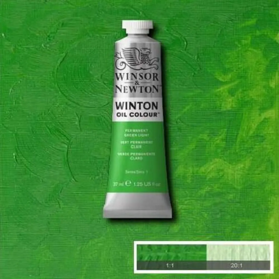 Winsor & Newton Winton Olieverf Permanent Green Light 200ml