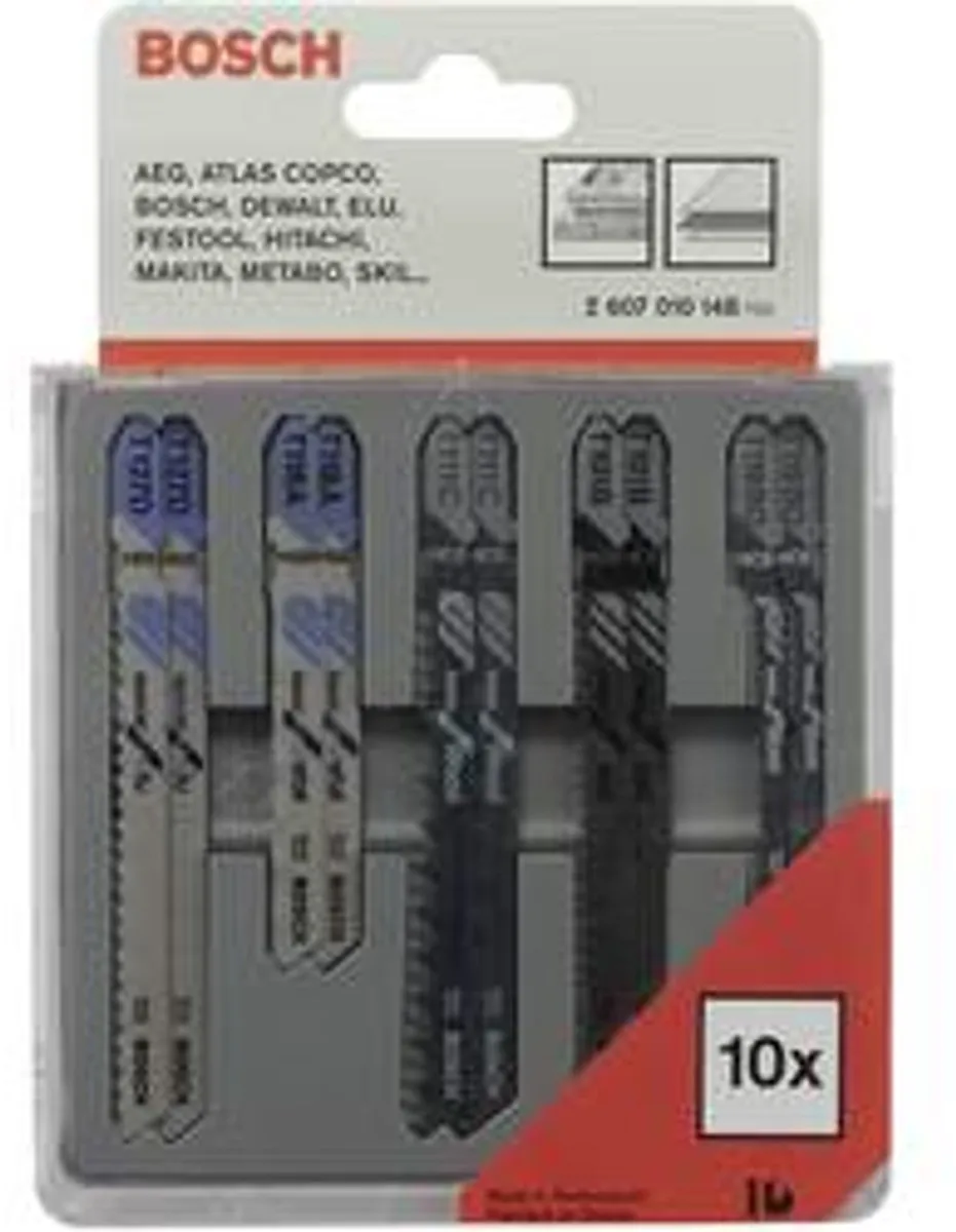 Bosch Decoupeerzaag Tanden Set - 10 Stuks
