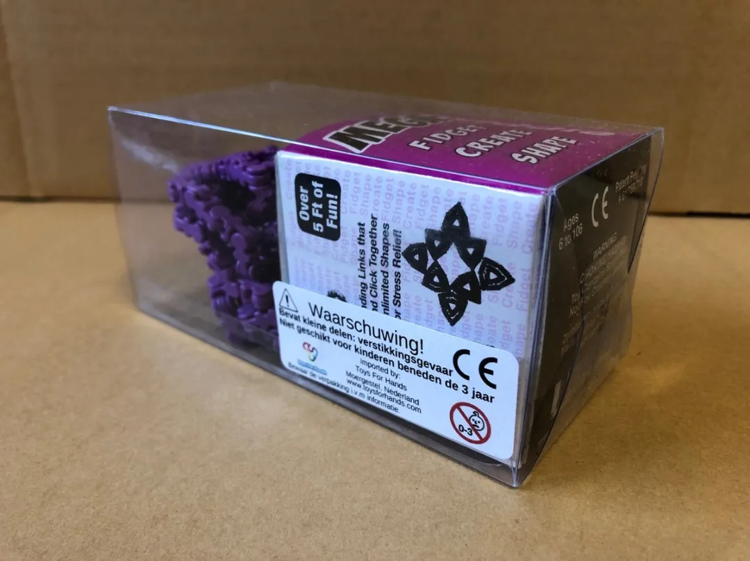 Twiddle Toys Purple Fidget Speelgoed