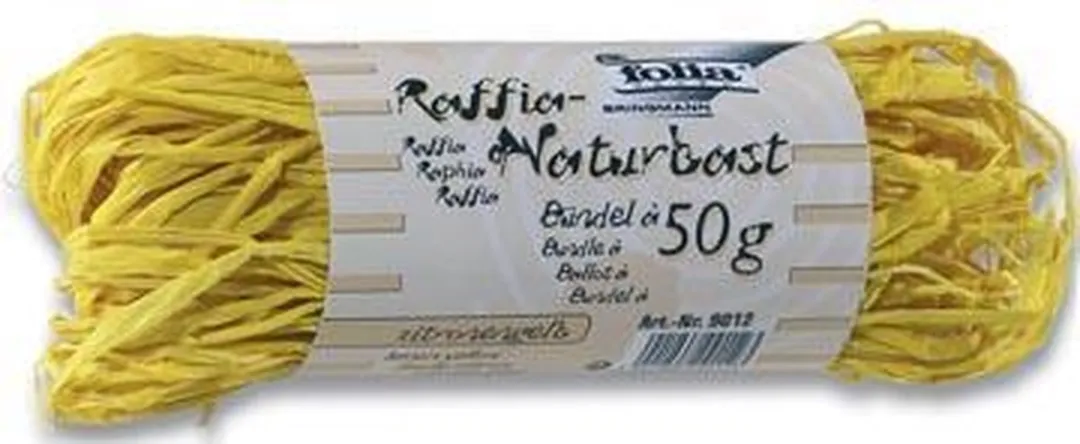 Folia Raffia 50g - Donkergeel