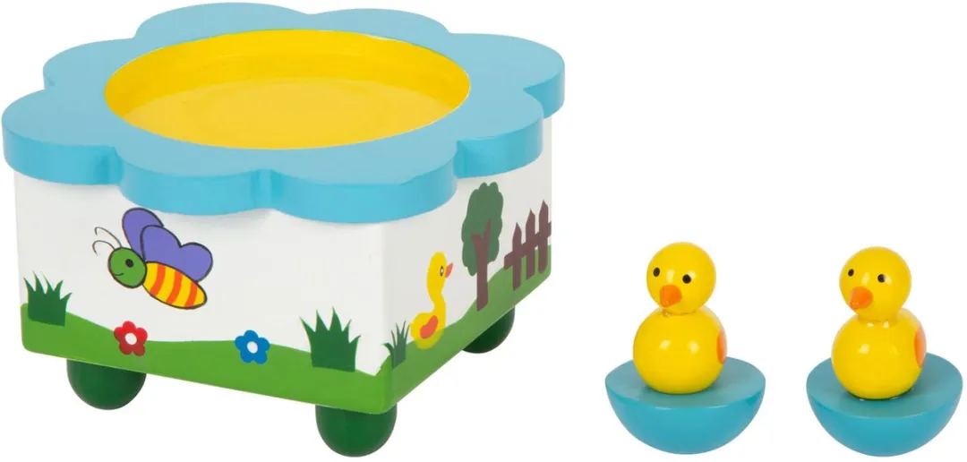 Small Foot Houten Muziekdoos Eend - 7489