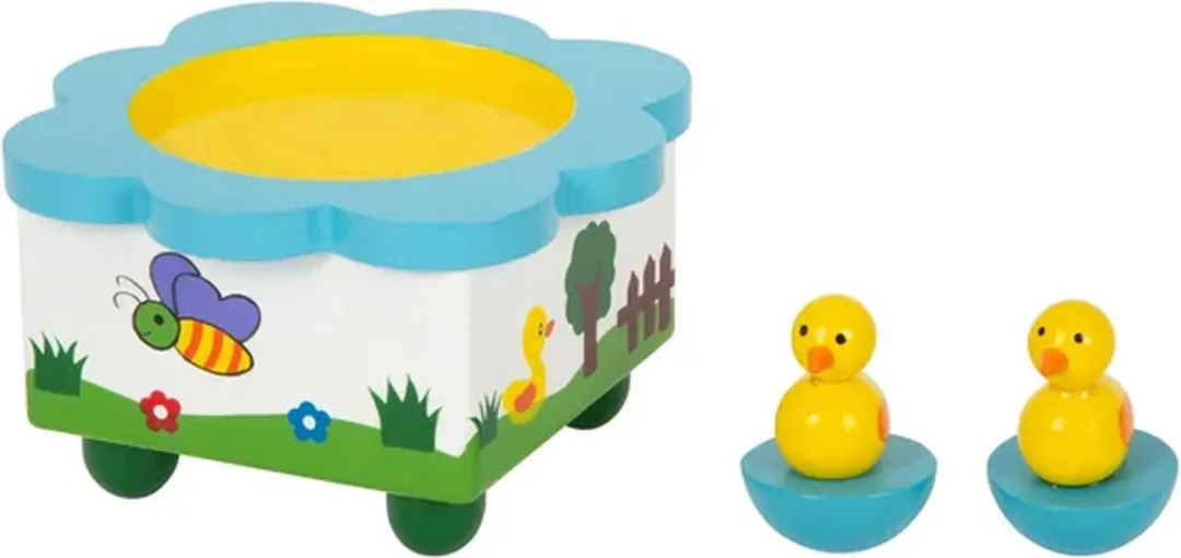 Small Foot Houten Muziekdoos Eend - 7489