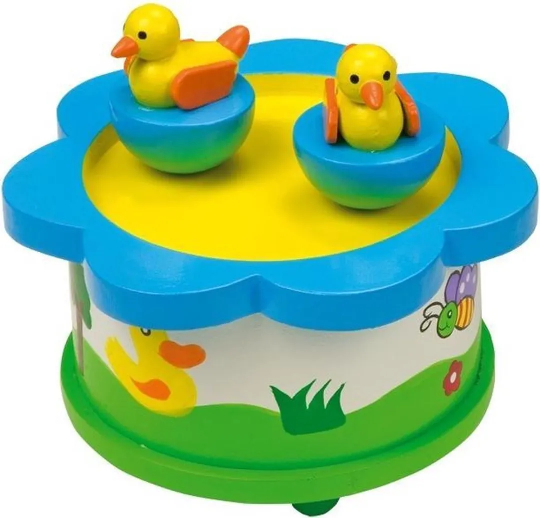 Small Foot Houten Muziekdoos Eend - 7489