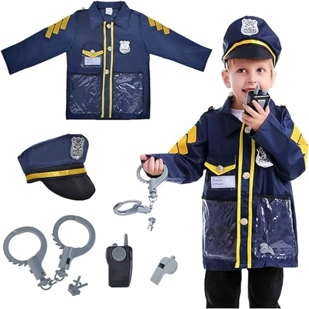 LiasToys Politie Kostuum 110/140 - 3-6 jaar