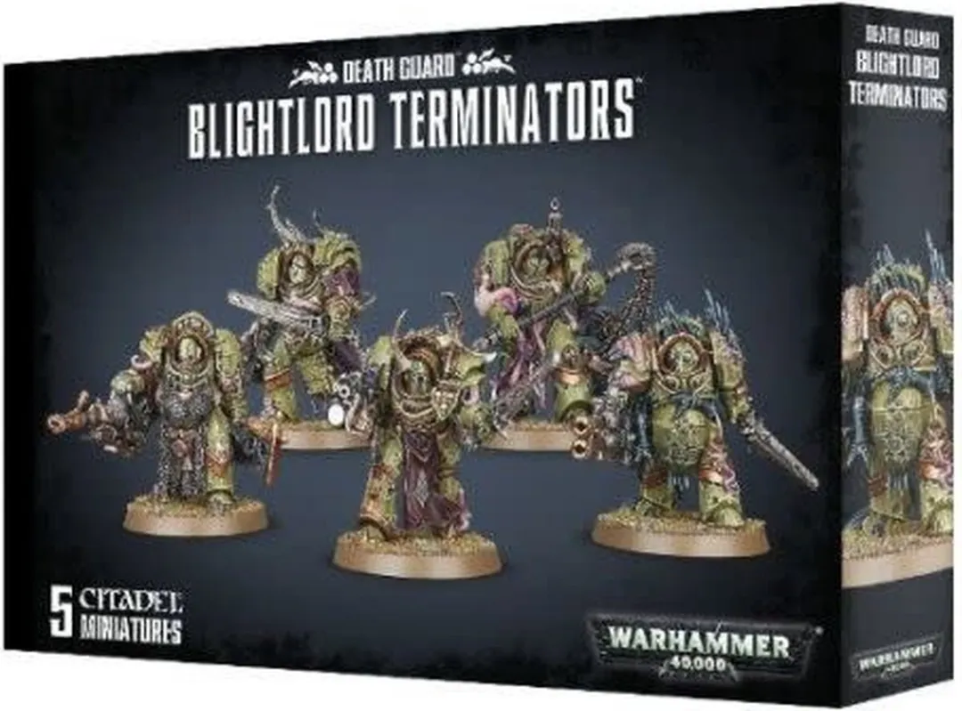 Games Workshop Death Guard Blightlord Terminators 43-51