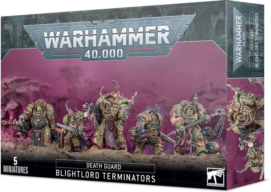 Games Workshop Death Guard Blightlord Terminators 43-51