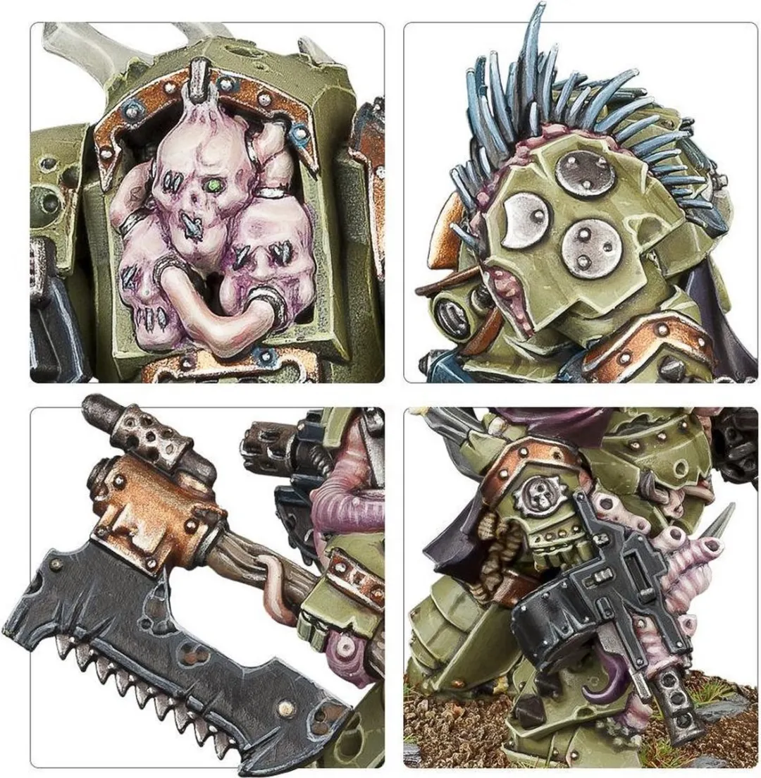 Games Workshop Death Guard Blightlord Terminators 43-51