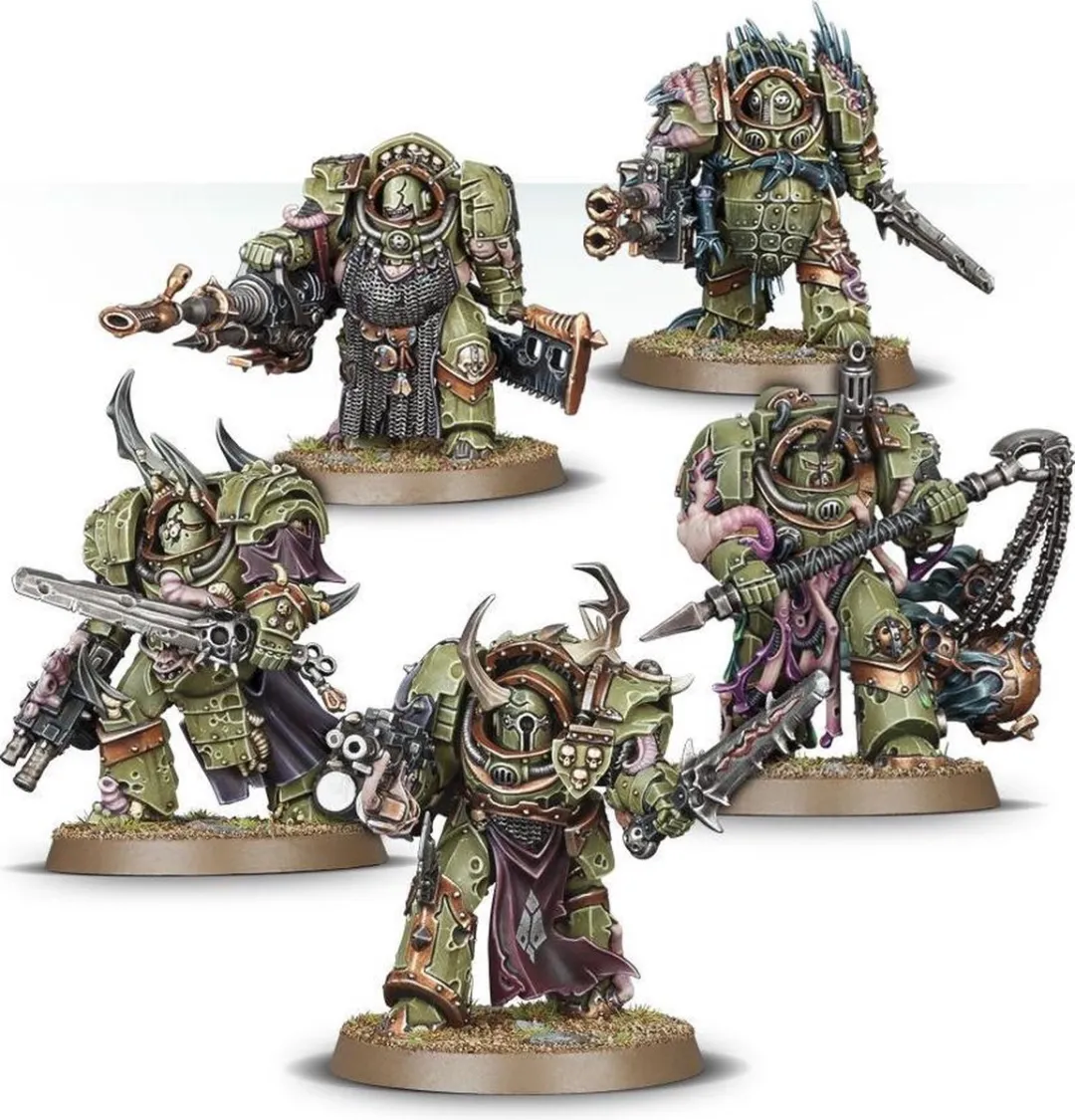 Games Workshop Death Guard Blightlord Terminators 43-51