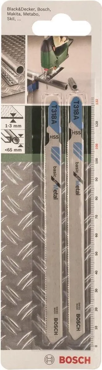 Bosch Decoupeerzaagblad T 318 A Basic HSS