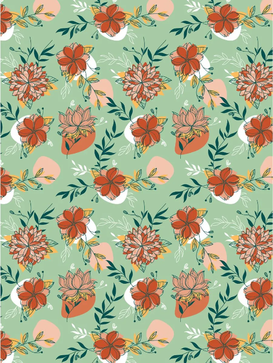 Decopatch Papier Zomerbloemen