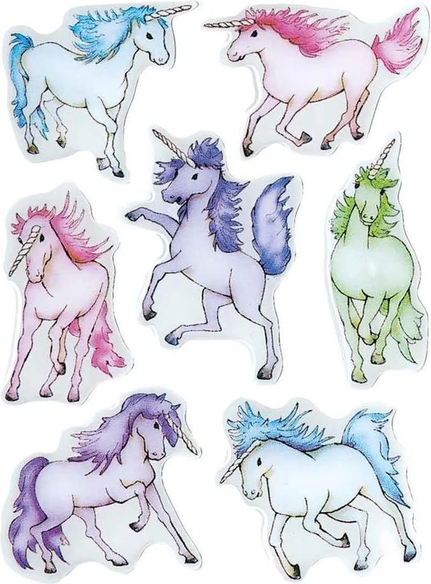 Herma Stickers Eenhoorns Meisjes 12x8,4cm