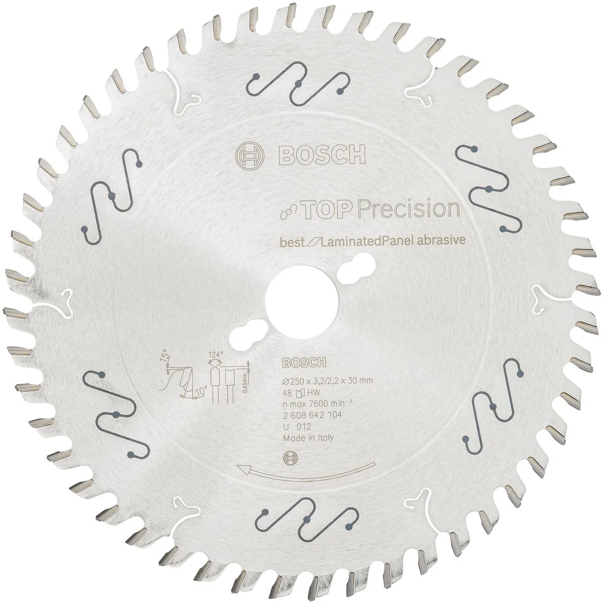 Bosch Professional Cirkelzaagblad Top Precision 2608642104