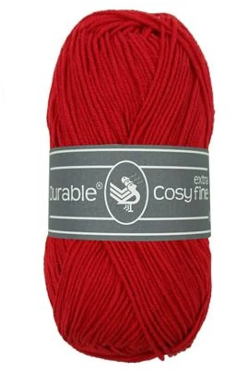 Durable Cosy Extra Fine 318 Tomato - 1 Stuk