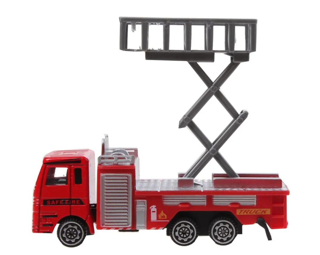 Jonotoys Brandweerwagen 11,5 cm - Rood