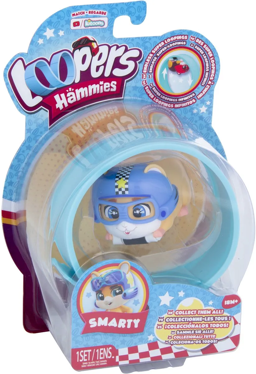 Imc Toys Loopers Hammies SMARTY Blauw - 2x AAA