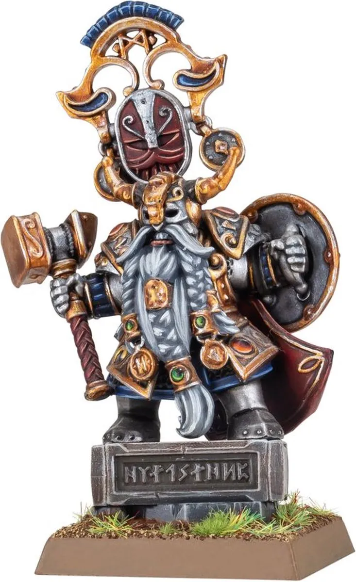 Games Workshop Dwarf King with Oathstone - 11 Onderdelen