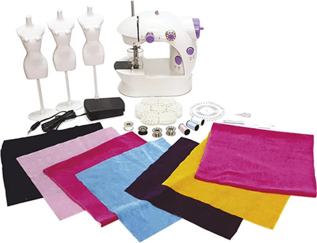 Eurekakids Fashion Studio Naaimachine - Wit