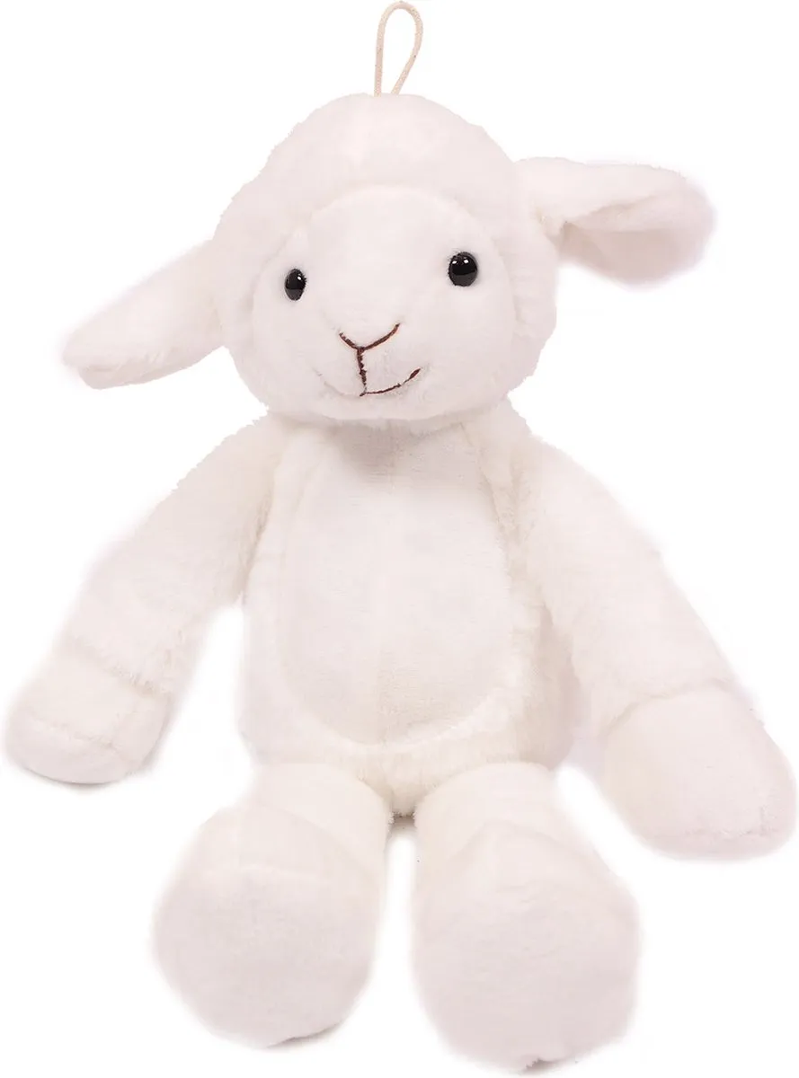 PIA Soft Toys Schaap Zittend Wit 35cm