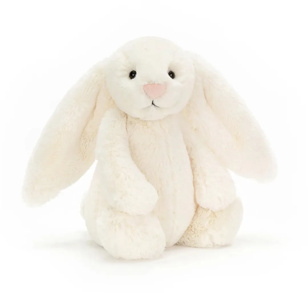 Jellycat Knuffels - Bashful Cream Bunny - Crémewit - Konijn - Knuffel - Voor alle leeftijden - 31 cm