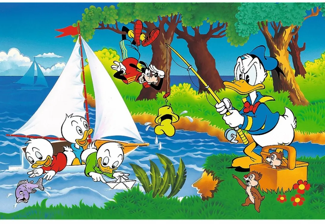 Trefl Disney Lakeside Adventure Puzzel 160 Stuks - 40th Anniversary