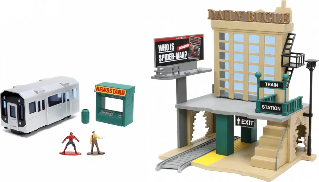 Jada Toys Marvel Spiderman NYC Deluxe Nano Scene 253225012
