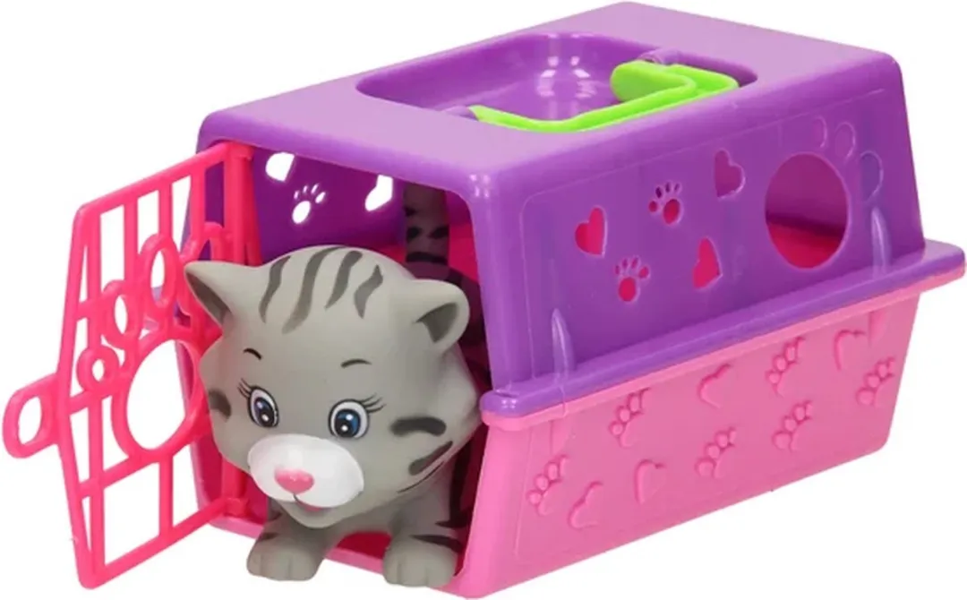 Toi-Toys Dier in Koffer - Multicolor