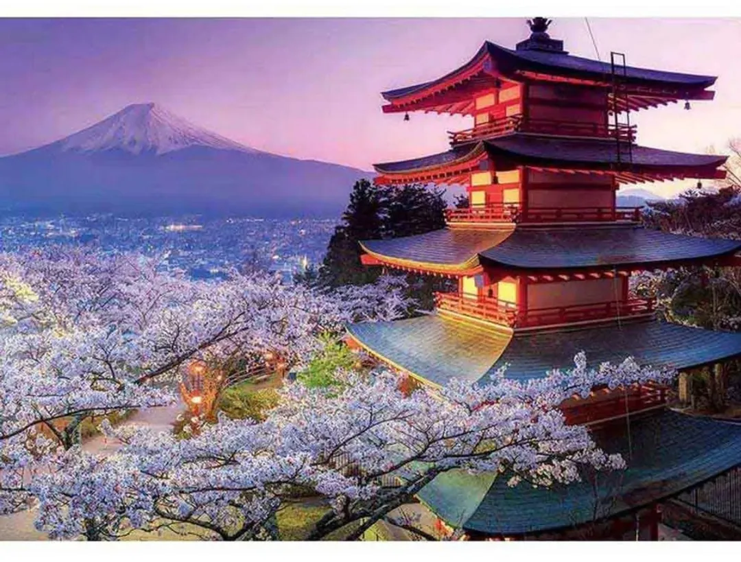 Educa Mount Fuji Japan Puzzel 2000 Stuks - ED16775