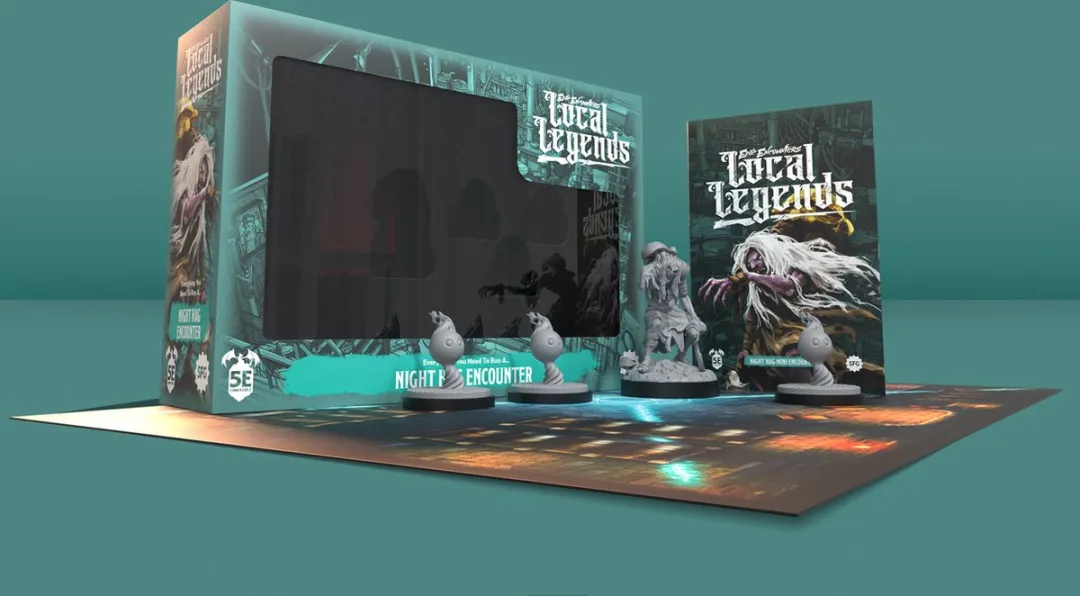 Steamforged Games Epic Encounters Local Legends Night Hag