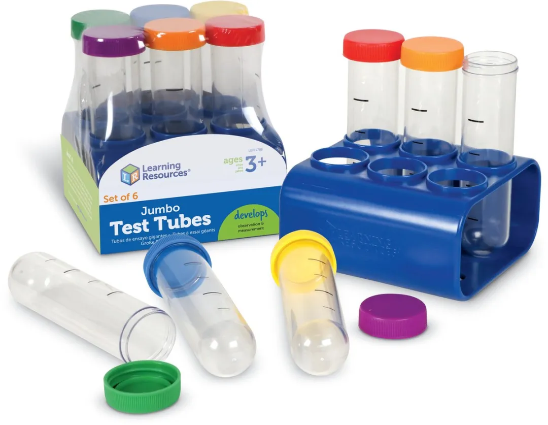 Learning Resources Grote Reageerbuizen - Multicolor