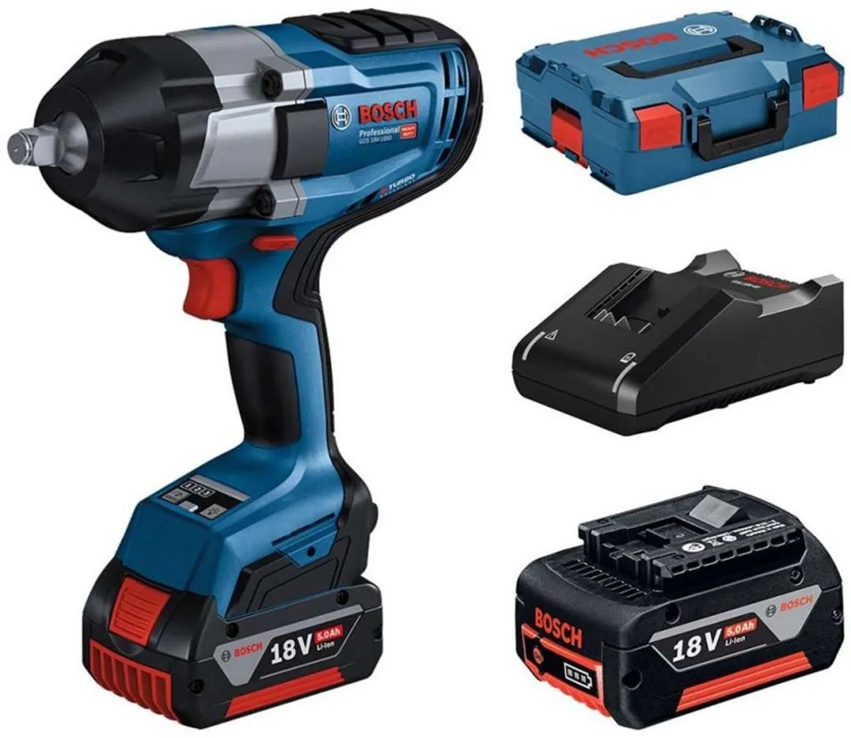 Bosch GDS 18V-1000 Accu-slagmoersleutel