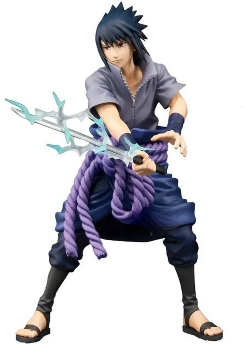 Bandai Naruto Shippuden Grandista Sasuke Uchiha Figuur - Multicolor
