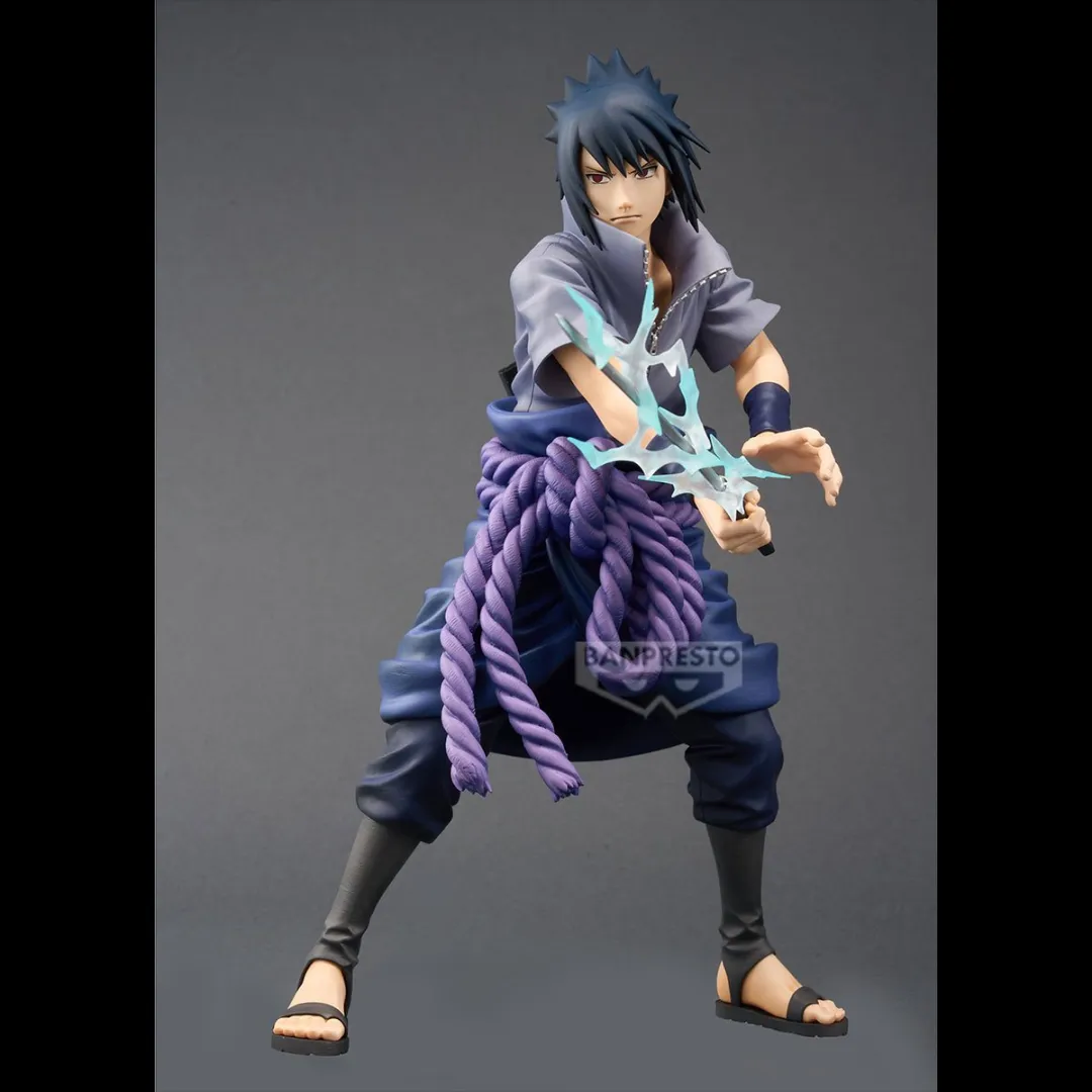 Bandai Naruto Shippuden Grandista Sasuke Uchiha Figuur - Multicolor
