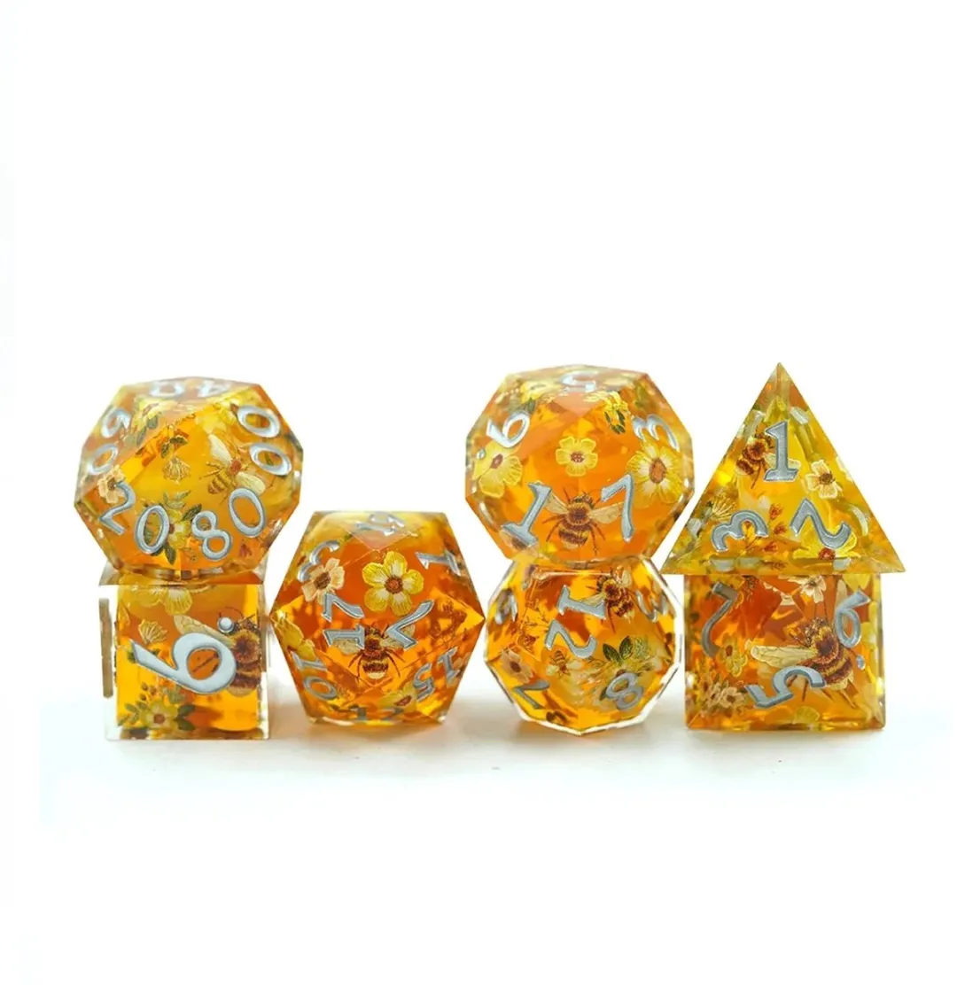 Lapi Toys D&D Dobbelstenen Set - 7-delig Geel