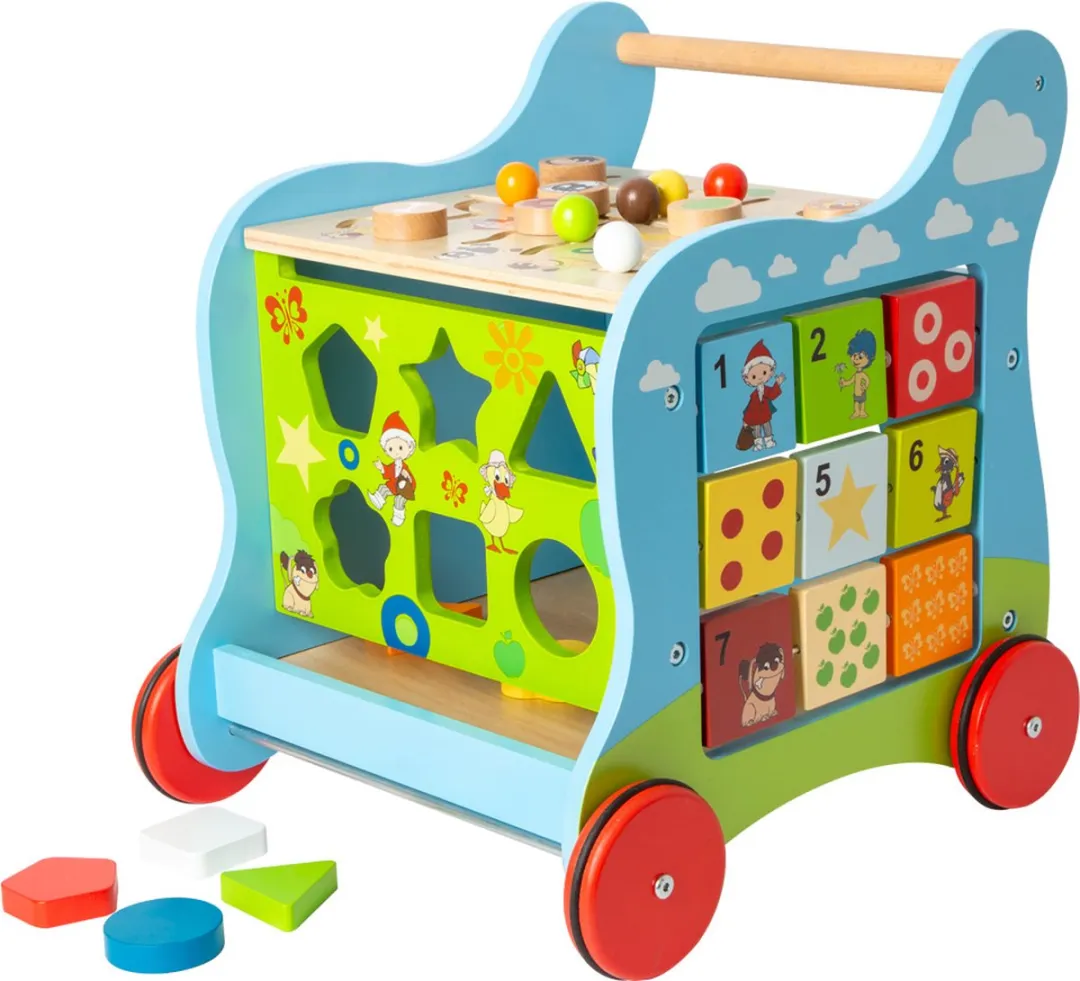Small Foot Houten Loopwagen Sandman Multicolor