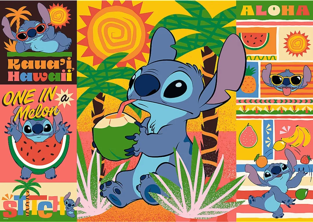 Trefl Disney Lilo & Stitch Legpuzzel 500 Stuks - Multicolor