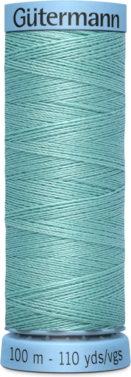 Gutermann Zijde Garen 924 - 100m - Zwart/Grijs/Wit