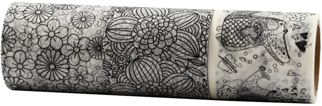 Creativ Company Masking Tape Bloemen 3x5m