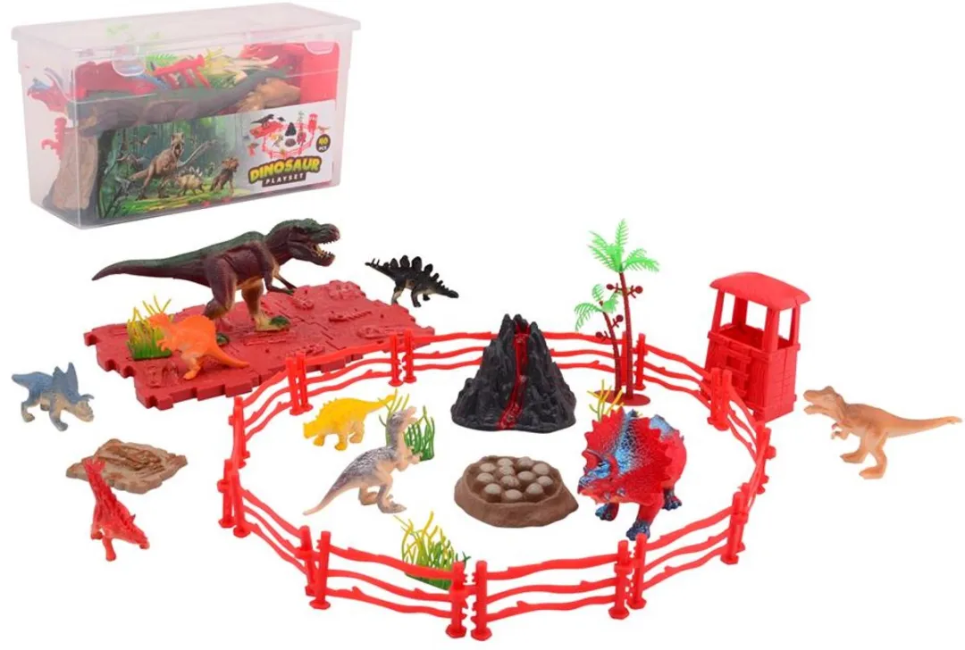 Johntoy Dino Speelset 2520679 - Multicolor