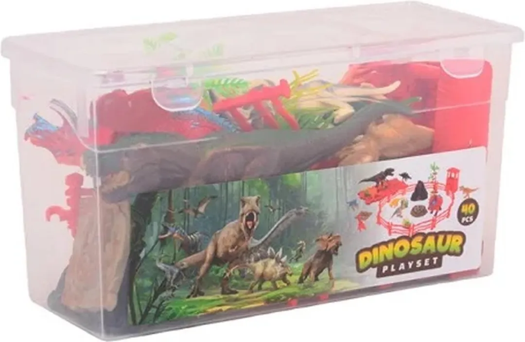 Johntoy Dino Speelset 2520679 - Multicolor