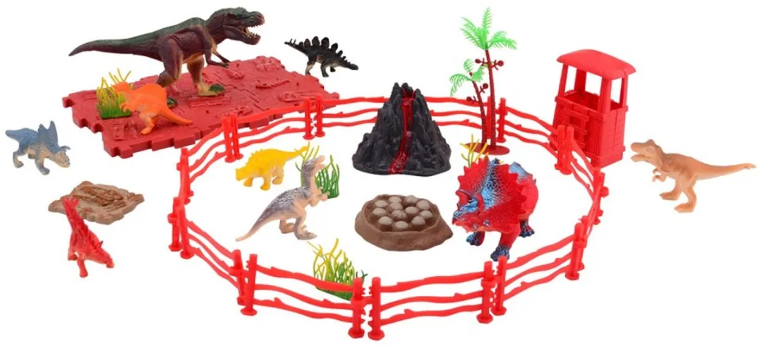 Johntoy Dino Speelset 2520679 - Multicolor