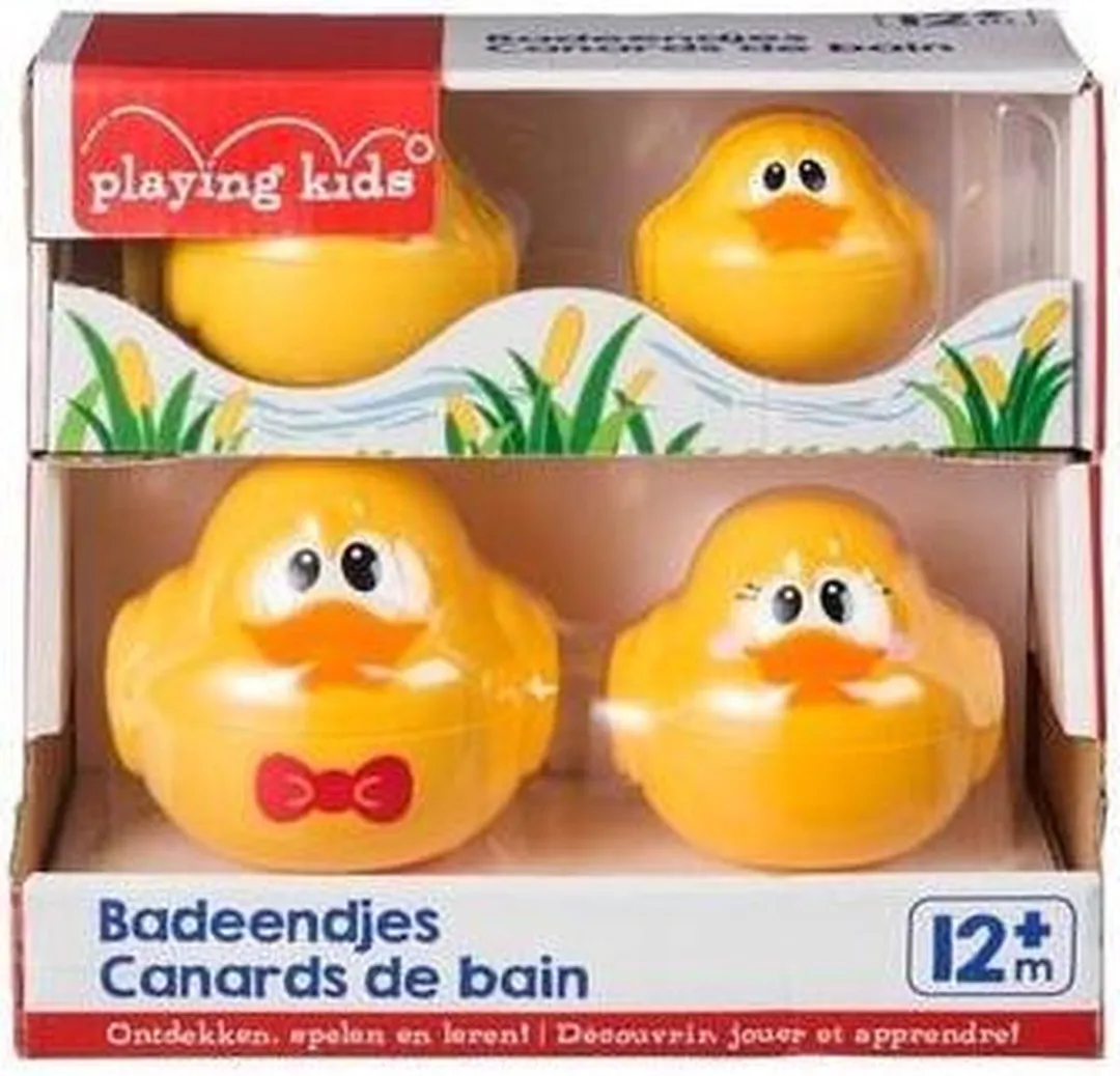 Playing Kids Badeendjes geel 1975