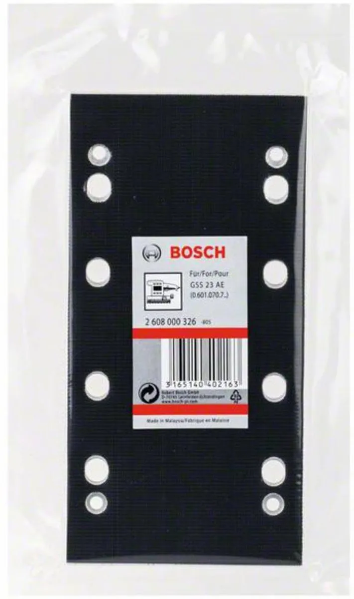 Bosch GSS 23 A Schuurplaat