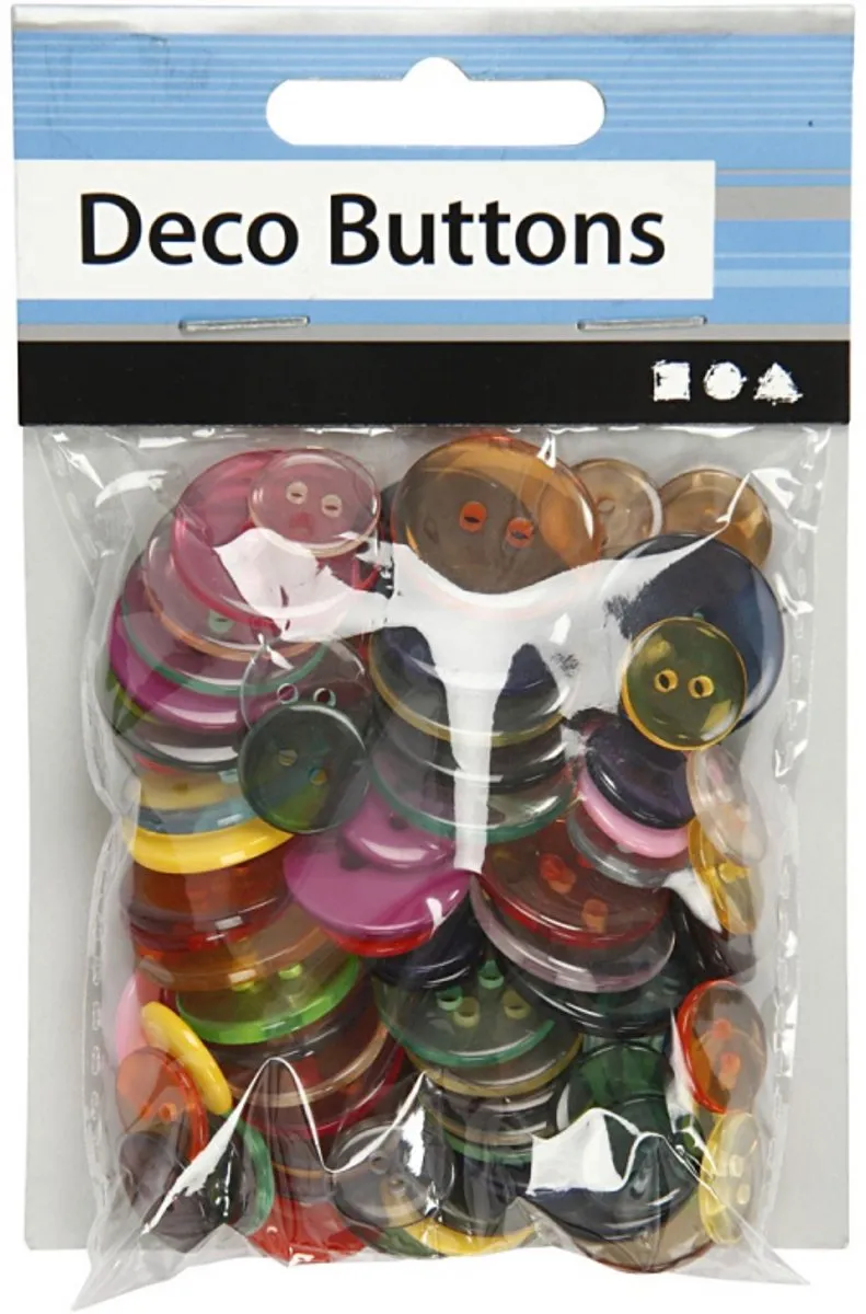 Creativ Company Knopenmix 100 Stuks - 12/18/20mm