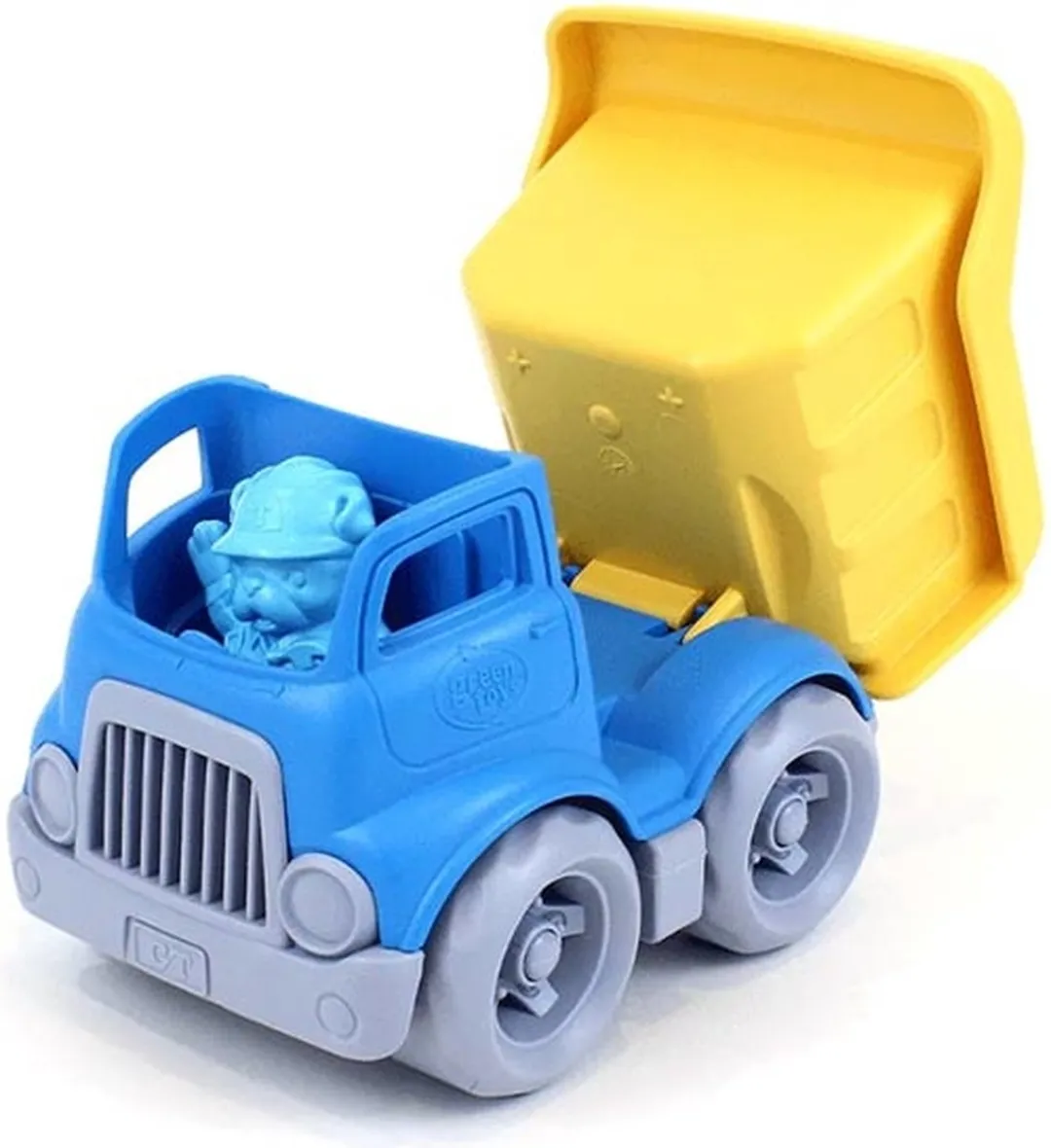 Green Toys Dumper GTCDPB1262 - Blauw/Grijs/Geel - afbeelding 6 van 6