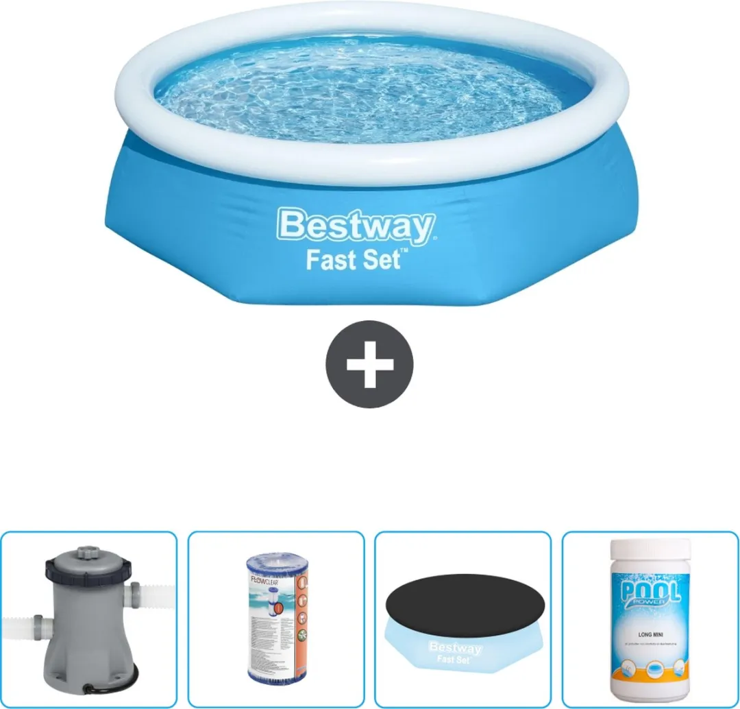 Bestway Fast Set Rond Zwembad 244cm