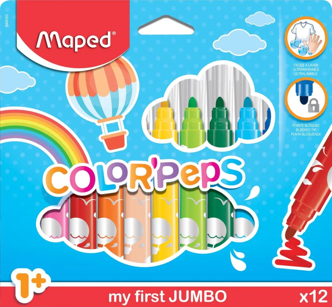Maped Color'peps Maxi Viltstiften